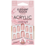 Elegant Touch False Nails Acrylic Colour Infusions - Luscious Lychee